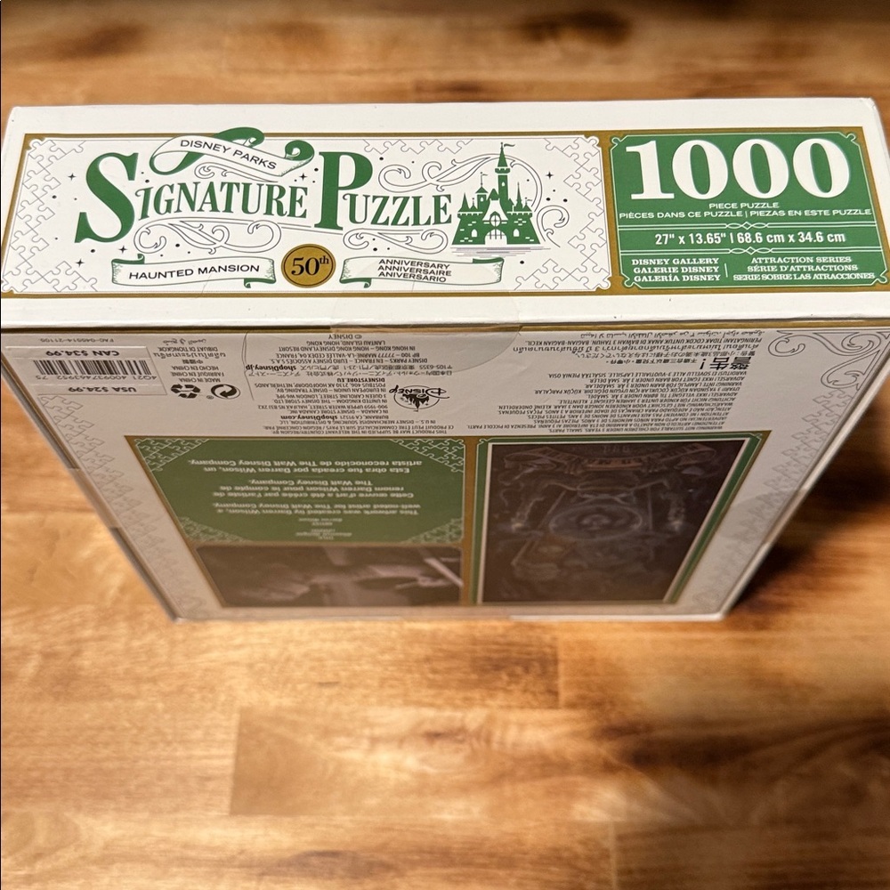 Disney Parks Signature Haunted Mansion 50th Anniversary Puzzle - Picture 4 of 10